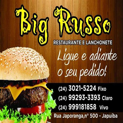 Big Russo Restaurante e lanchonete Angra dos Reis RJ