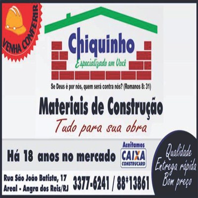 Chiquinho Materiais de Construção Angra dos Reis RJ